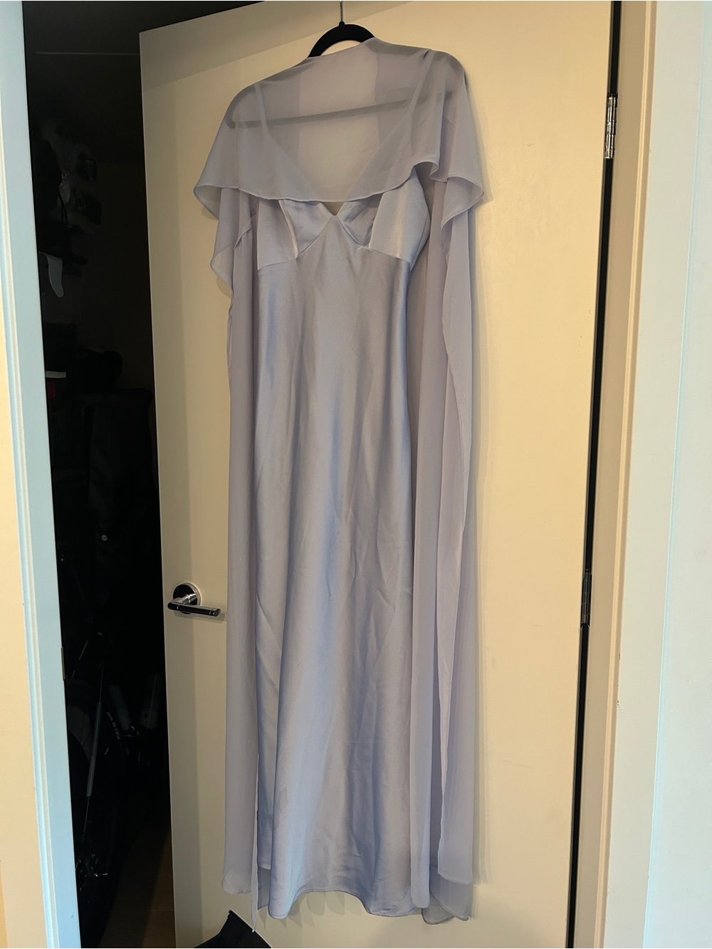 Azazie Stefania Dress - Ice Blue